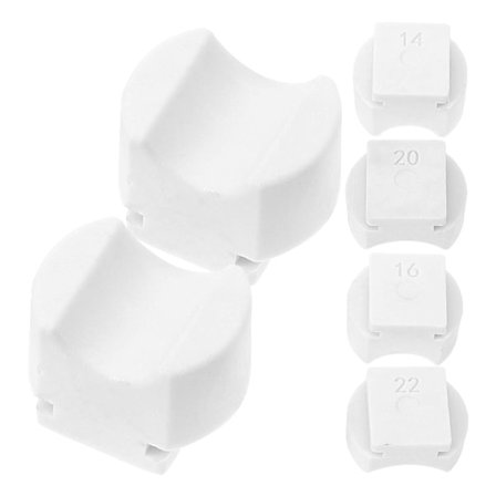 6 stk. Ringbøyer Dyser Del Ring Maker Tilbehør Multifunksjonell Smykker Ring Bøyemaskin Tilbehør