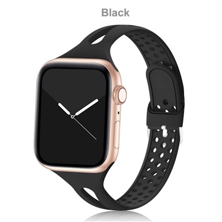 Urrem til Apple Watch SE 6 5 4 3 2 sort