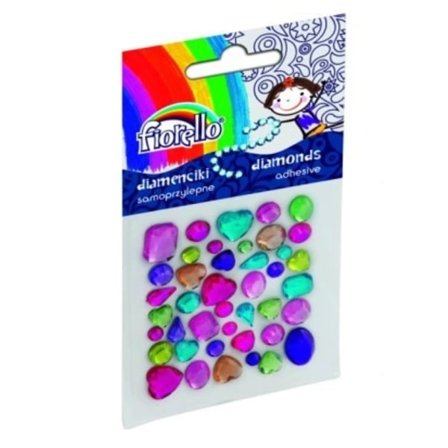 Självhäftande Diamanter/ Blandade Former - GR-DS137