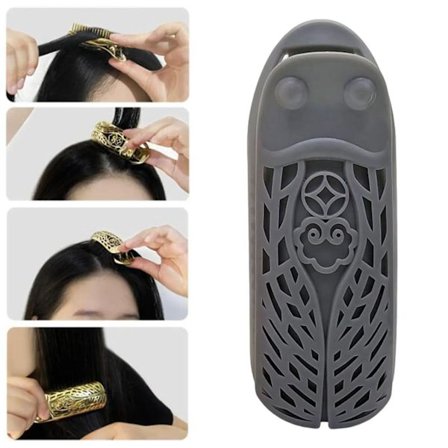 Volumengivende hårklemme, naturlig hårklemme, krøller, klemmer, hårklemmer til piger