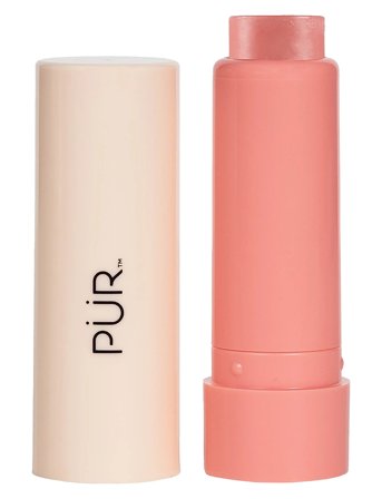PÜR Silky Tint Creamy Multitasking Stick With Peptides - Pink - 6 G
