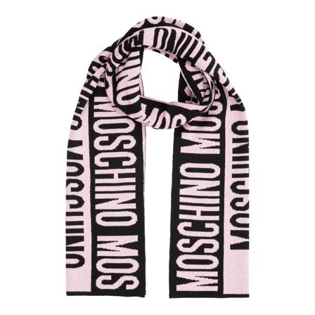 Moschino, Wool scarf Roze, Dames, Maat:ONE Size
