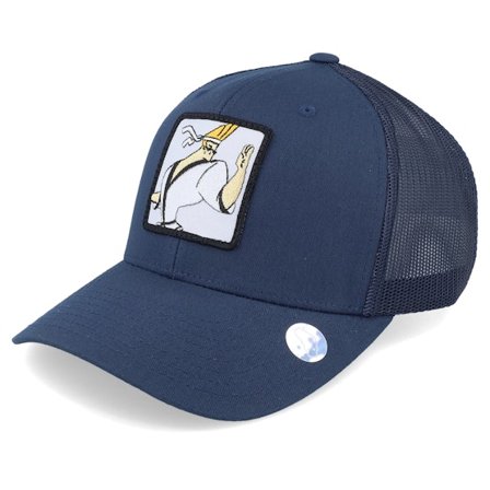 Johnny Bravo - Azul trucker Gorra - Bravo Martial Arts Navy Trucker @ Hatstore