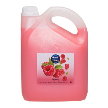 Flydende sæbe 3L Hindbær