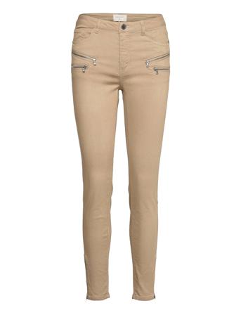 Fqaida-Pa-7/8 Skinny Jeans Beige FREE/QUENT