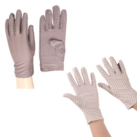 2 par Solbeskyttelseshandsker - Anti-slip UV-beskyttende Kørselshandsker