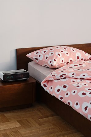 Jotex - Dynetrekksett Enkeltseng Økologisk Rosa - OVO - Kjøp Enkeltseng hos Jotex