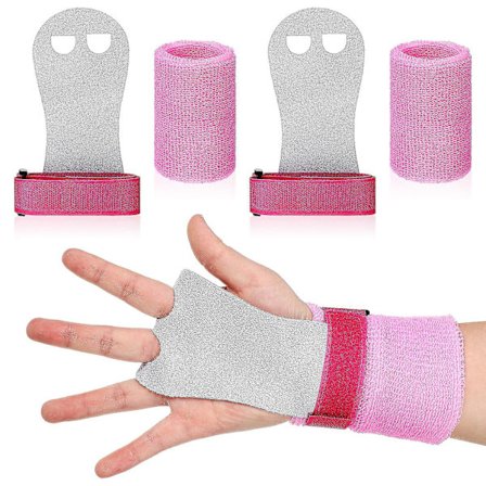 4 kpl voimistelukahvaa ja rannekkeet Tankokahvat Kämmensuojat ja rannetukisiteet Lastenharjoitteluun (Kuten kuvassa)