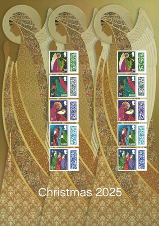 England - Julen 2025 - Postfrisk ark