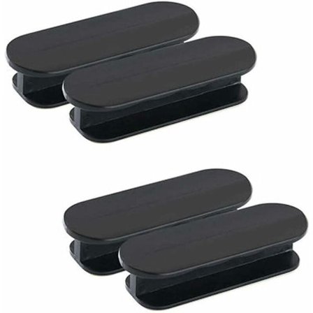 Møbelknopper og håndtag, 4 stk. selvklæbende træk til køkken