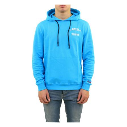 In Gold We Trust hoodie Blå, Herre