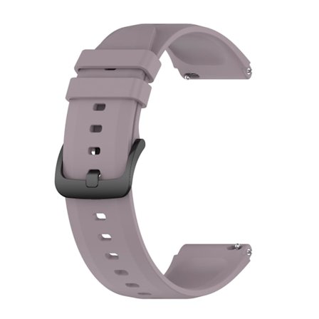 Lila Lila 22mm Silikon Armbandsur kompatibelt med Xiaomi Watch S1