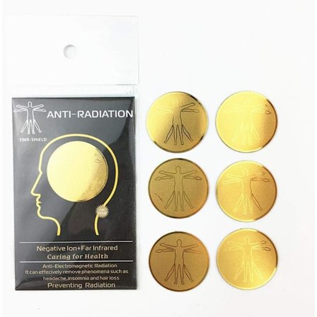 10 st Strålskyddsskydd för Mobiltelefon