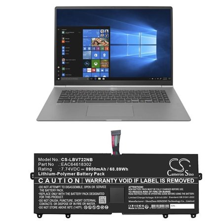Batteri till Notebook, Bärbar dator för LG 15Z90N, 15Z90P, 15Z990 m.fl.
