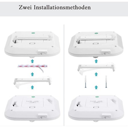 Batteridrevet taklampe med bevegelsessensor Innendørs LED-lys med batteri for inngangsskap, trappeoppganger, spiskammer