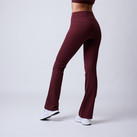 CLN ATHLETICS Fuse Flared Tights Rød