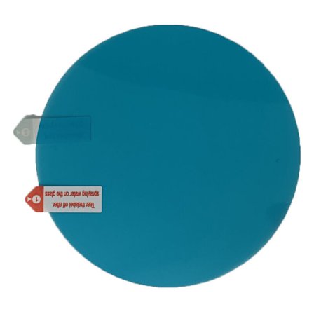 Backspegelskyddsfilm, 8-pack bilbackspegelskyddsfilm rund bilbackspegelfilm för bil, lastbil, motorcykel, regn- och reptålig (rund 95 x 95 mm)