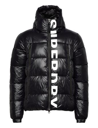Code Mtn Hooded Alpine Jkt Foret Jakke Sort Superdry