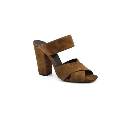 Saint Laurent, Strap sandals Bruin, Dames, Maat:40 EU