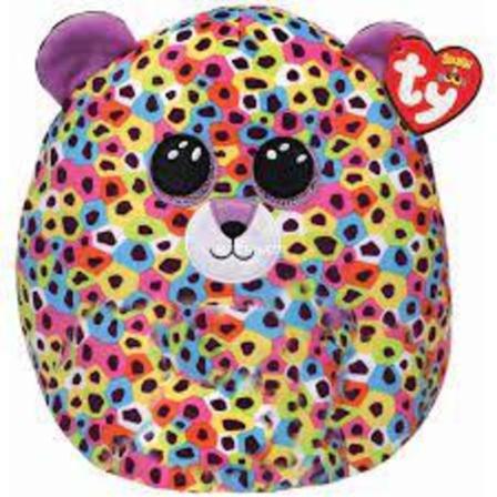 Ty Squish A Boos 25cm Giselle Leopard Multifärg