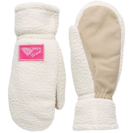 Kari Traa W's Rothe Pile Mittens Light Beige