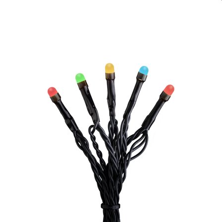 Konstsmide 3812-500 Lysslynge frostet topp, farget 19,04 m, Belysning