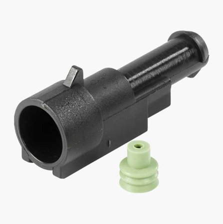 Stiftkontakthus 1 stift 10 st. - Biltema
