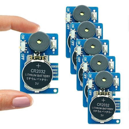 Cricket Lyd Maker Prank Legetøj (6 stk), Irriterende Skjulte Pranks Bipper i Flere Måneder, Sjove Kontor Pranks til Voksne [DB]