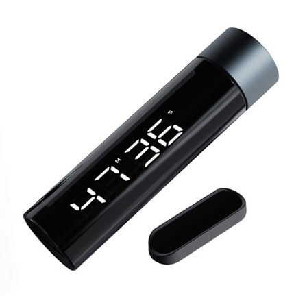 Digital Kitchen Timer LED Display 30mm*112mm*36mm svart - on stock