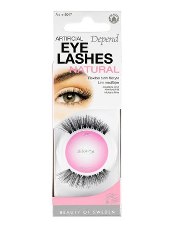 Depend Cosmetic Pe Eyelashes Jessica - Nude - ONE SIZE