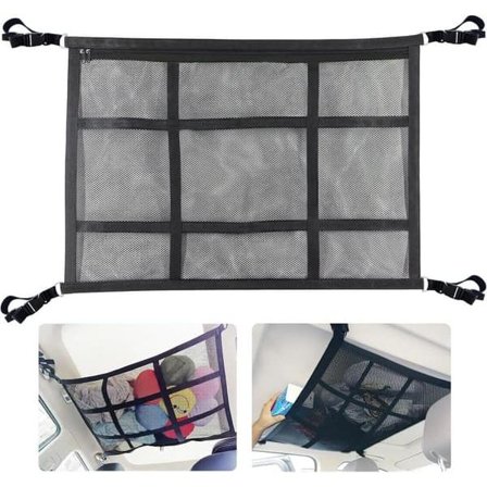 Lastnät för Skåpbil, Dubbla Lager Bilförvaring, Stor Kapacitet Campingnät för Husbil