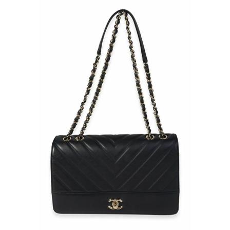 Chanel Vintage Shoulder Bags Blå, Dame Vintage Tasker, Størrelse: ONE Size