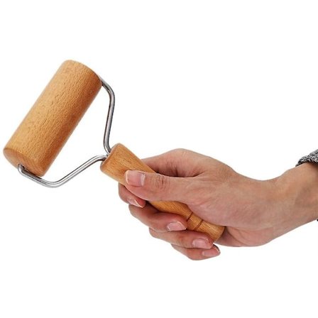 Degvalsverktyg i trä med kavel