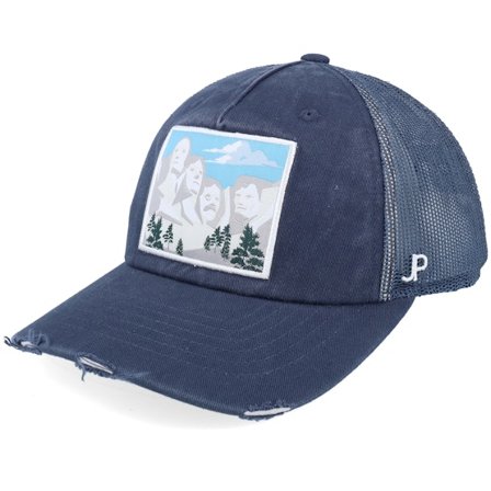 Jim Pilleus - Modrá trucker Kšiltovka - Mount Rushmore Navy Trucker @ Hatstore