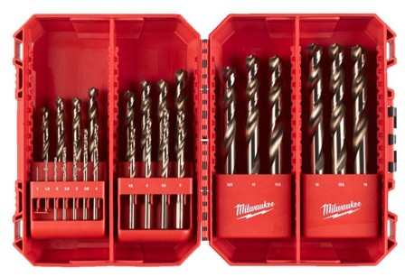 Milwaukee HSSG-CO POF 25P Metallborrsats 25 delar, Borra & mejsla