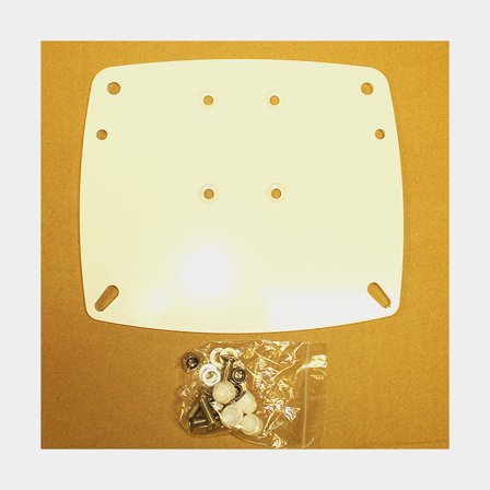 Scanstrut Fästplatta för Raymarine, Navico & Garmin radomer