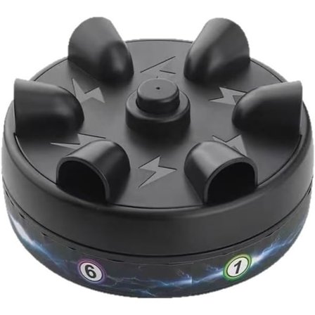 wxsp 1 stk. Løgn Detektor 6 Fingre Engelsk Emballage Mikro Elektrisk Festspil Stresslindring Sjov Fest