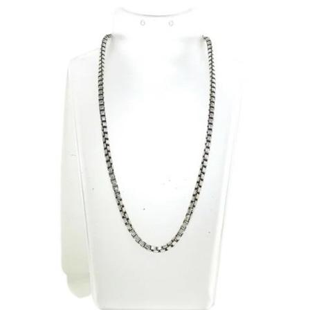 Tiffany & Co. Pre-owned, Pre-owned Silver necklaces Grijs, Dames, Maat:ONE Size