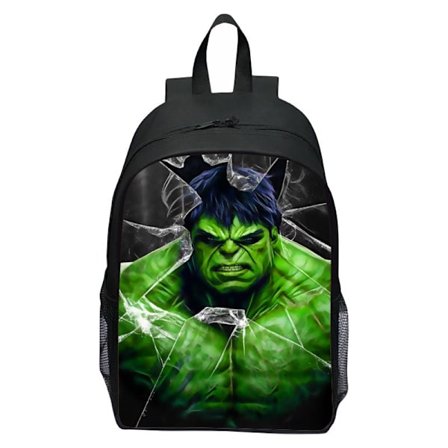 Avengers Hulk Superman Rygsæk til Folkeskolen - 8