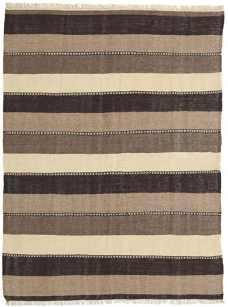 Kelim Matta Orientalisk Brun/Orange (Ull, Persien)