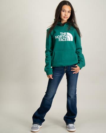 The North Face B DREW PEAK P/O HOODIE Grün Hoodies/Kapuzenpullover Mädchen - Kidsbrandstore