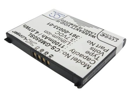 Batteri till Navigator, GPS för Garmin Nuvi 850, Nuvi 860, Nuvi 860T m.fl.