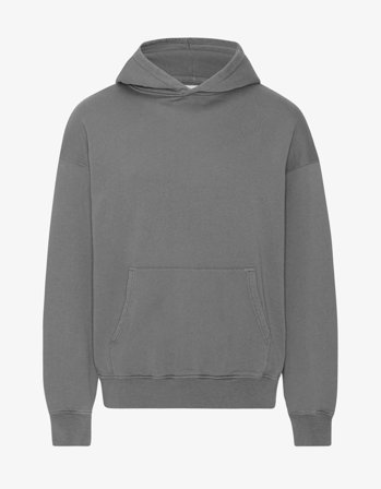 Organic Oversized Hood - Storm Grey - L