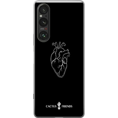 Yhteensopiva Puhelinkuori Sony Sony Xperia 1 VI Kaktus ja Ystävät - Keskiaikaan Anatomia Sydän
