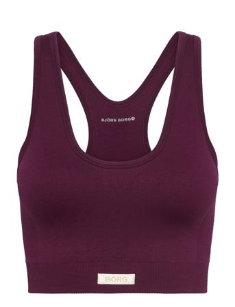 Performance Low Seamless Bra Burgundy Björn Borg