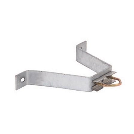 Vægmontering - OPTEX - M-Beslag Udsats 200mm - Galvaniseret - Antenne eller parabol - Hvid