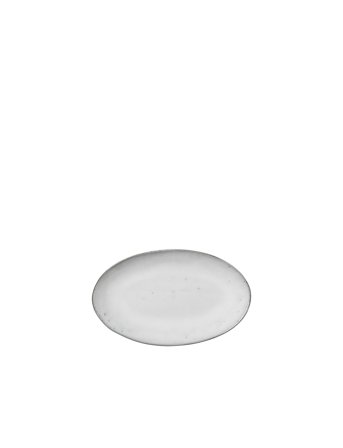 Oval Plate Nordic Sand Broste Copenhagen Cream