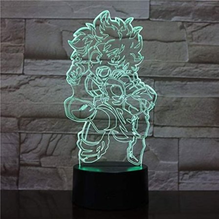 My Hero Academia-lampa, My Hero Academia-födelsedagsdekorationer,