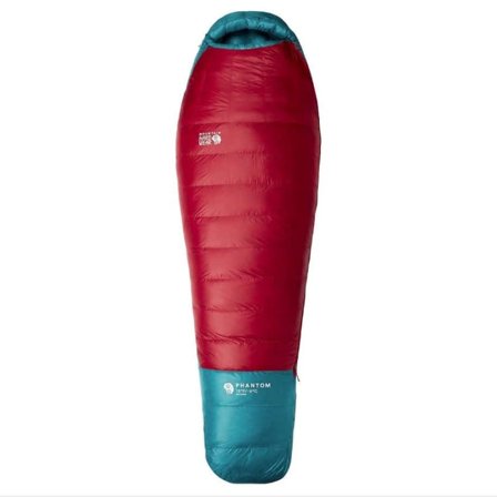 Mountain Hardwear Phantom 15F/-9C Sleeping Bag down sleeping bags Red Regular, Left Zip