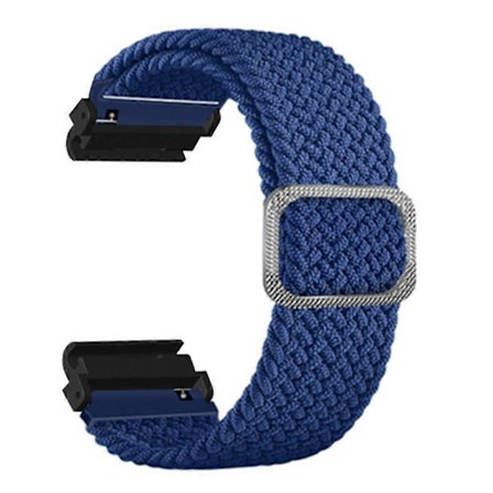 Stretchigt nylonarmband för sportklocka till Garmin Fenix 7S / 6S / 5S, med 20mm PC-kontakt
